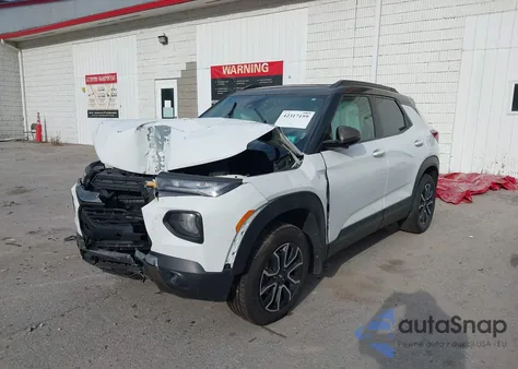 2021 Chevrolet Trailblazer Awd Activ из США, поврежденный, VIN KL79MSSL1MB143545